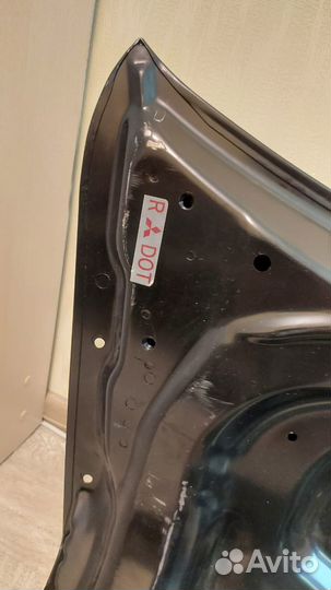 Крышка багажника под спойлер lancer x