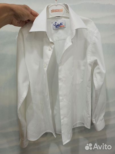 Рубашка для мальчика 122 128