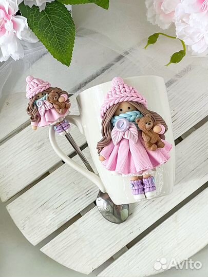 Кружка с декором