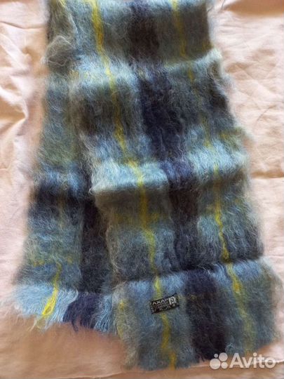 Мужской шарф мохеровый новый