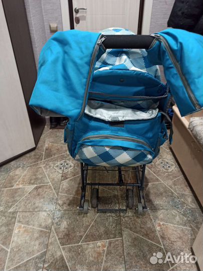 Детские санки коляска бу