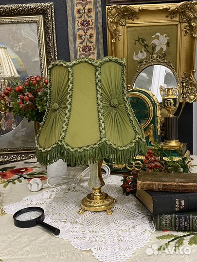 Винтаж Лампа настольная старинная Италия