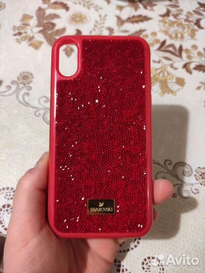 Чехол swarovski на iPhone X/XS