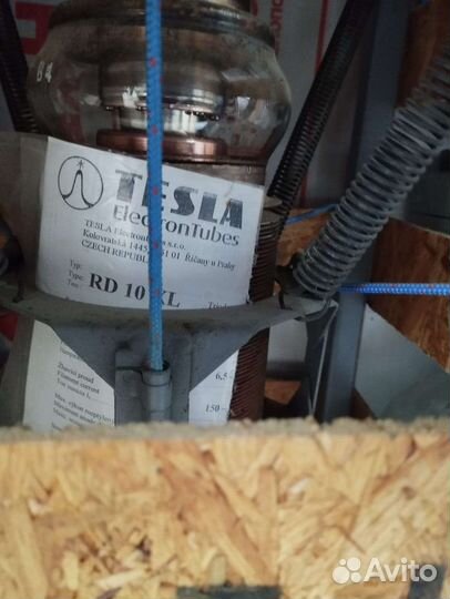 Генераторные чешские лампы rd10xl