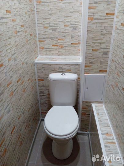 Сантехник Ремонт ванной туалета, панели пвх плитка