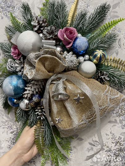 Новогоднее украшение, панно