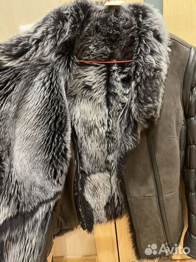 Куртка-дубленка натуральная женская 46 48