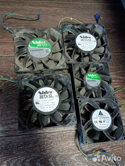 Серверные кулера вентиляторы nidec