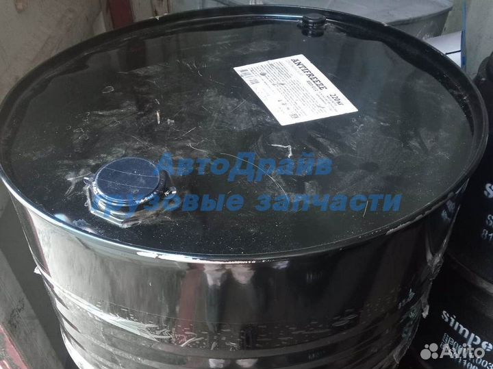 Антифриз G12 220 кг красный готовый -40C
