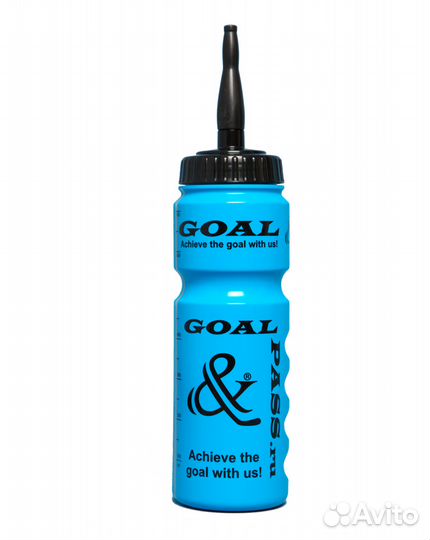 Бутылка хоккейная G&P 0,750 л. синяя с носиком