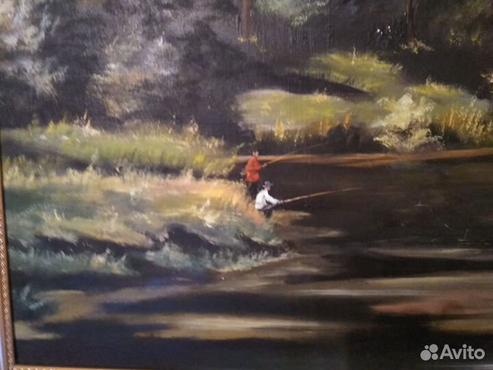 Картина холст масло 