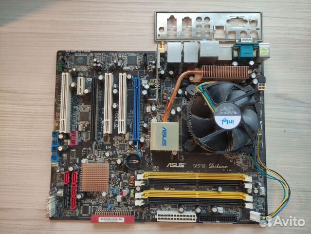 Материнская плата Asus P5B Deluxe с процессором купить в Красноярске ...