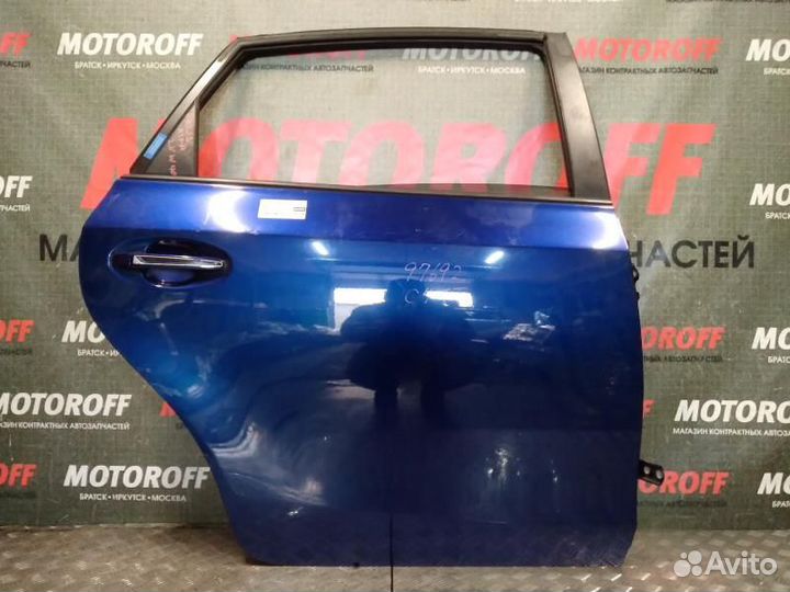 Дверь задняя R Приус ZVW40 темная А13