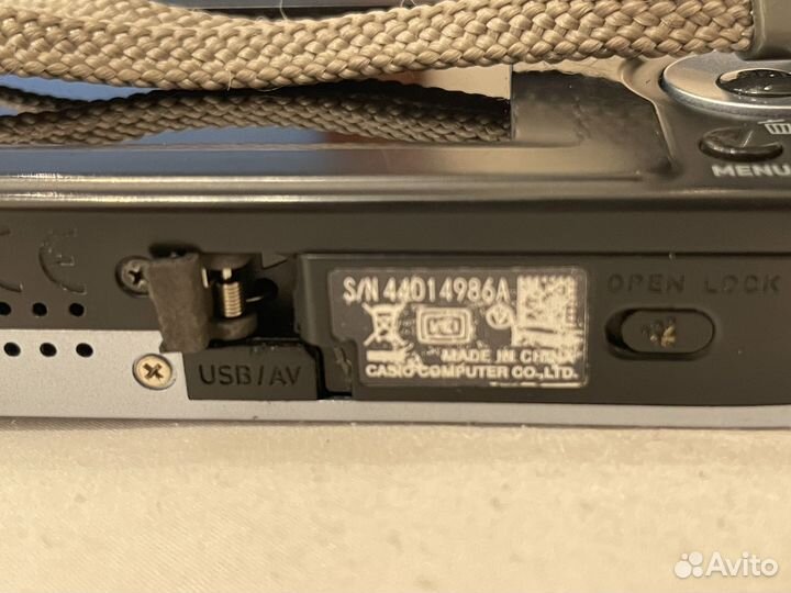 Фотоаппарат casio exilim