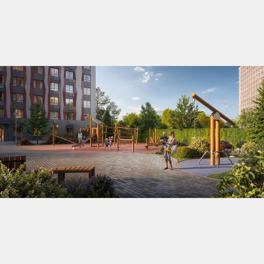 2-к. квартира, 42,9 м², 12/16 эт.