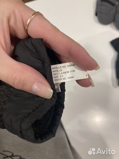 Варежки перчатки краги детские