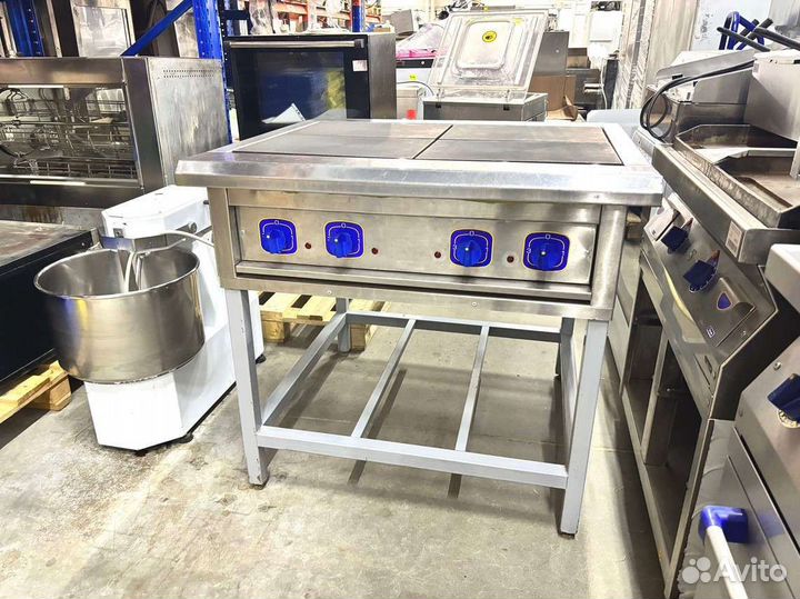 Плита электрическая 4 конф., краш подставка