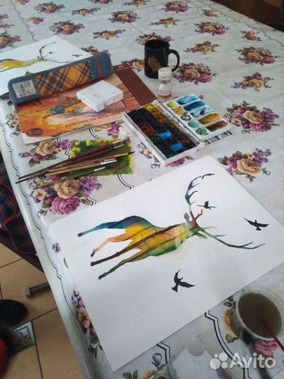 Преподаватель по живописи,мастер-классам, художник