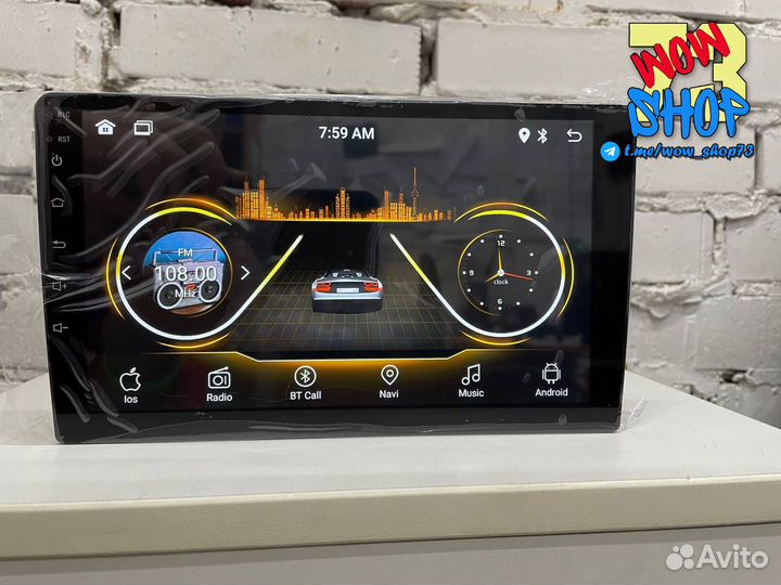 Автомагнитола Android 2din 9 дюймов 2/32Gb