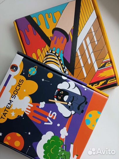 Носки набор 3 шт Tatem в подарочной коробке