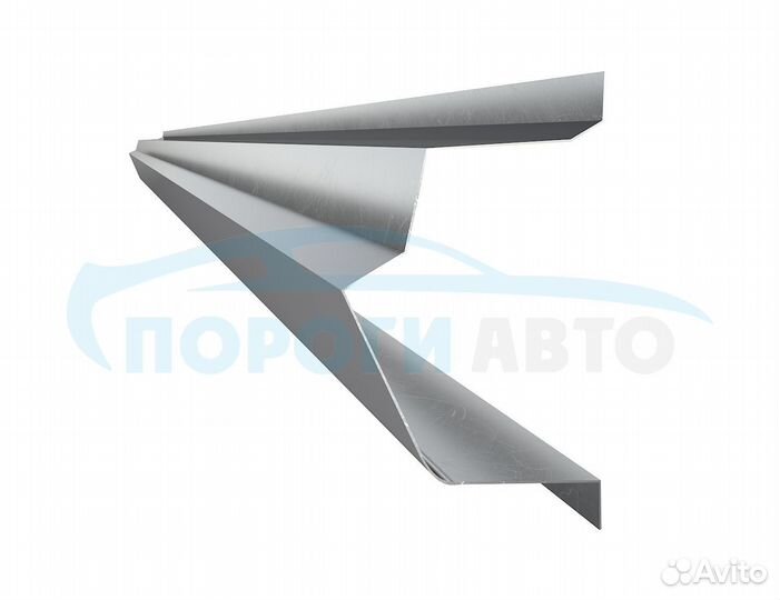 Порог кузовной Ford Fiesta MK5 хэтчбэк 3 двери