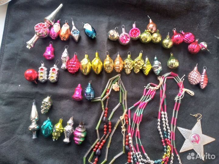 Елочные игрушки СССР Малютка