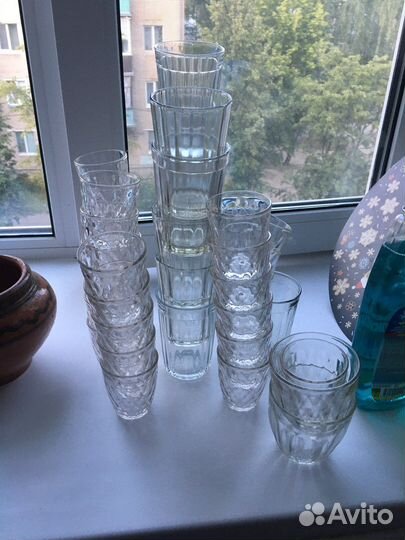Стаканы граненые СССР