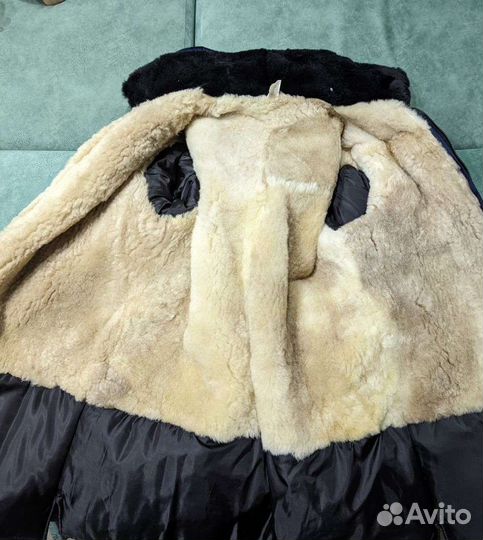 Полушубок из овчины мужской