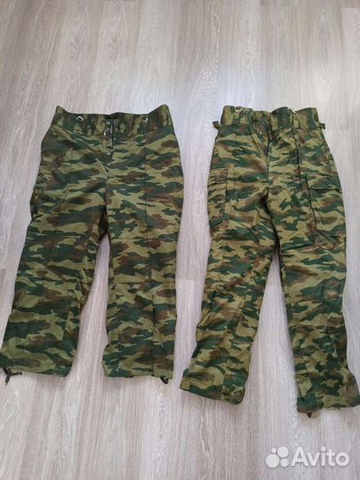 Военные ватные брюки