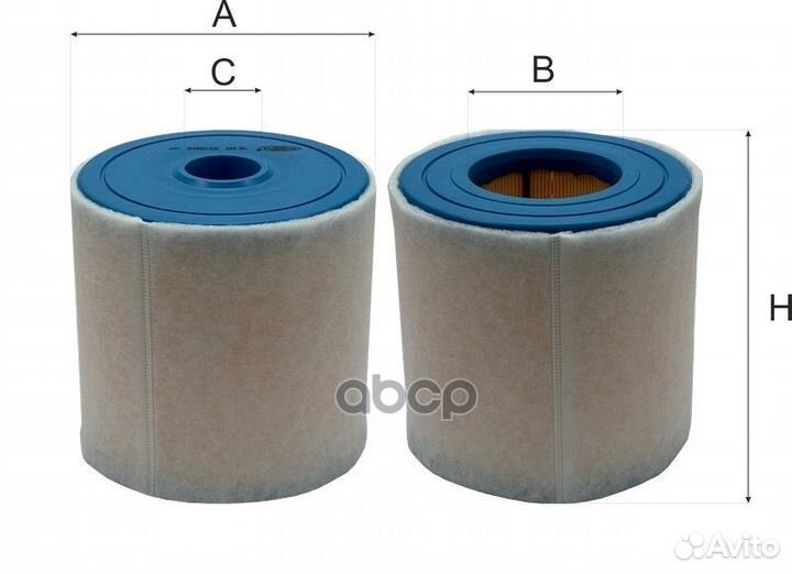 Фильтр воздушный audi A6 (4A /C8), A7 (4K) шт A