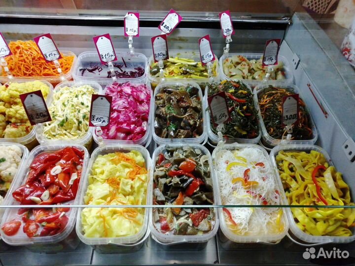 Квашенно-маринованная продукция. Корейские салаты