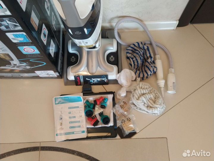 Паровая швабра Пылесос Tefal vp8561rh, белый