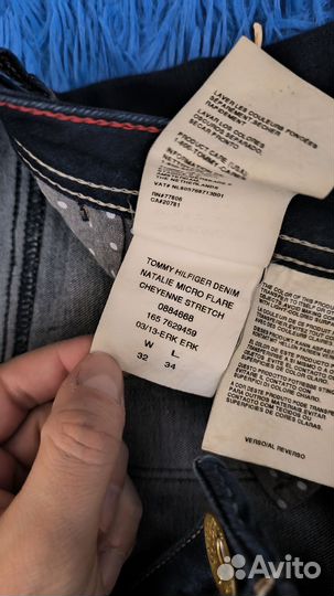 Tommy hilfiger джинсы клеш