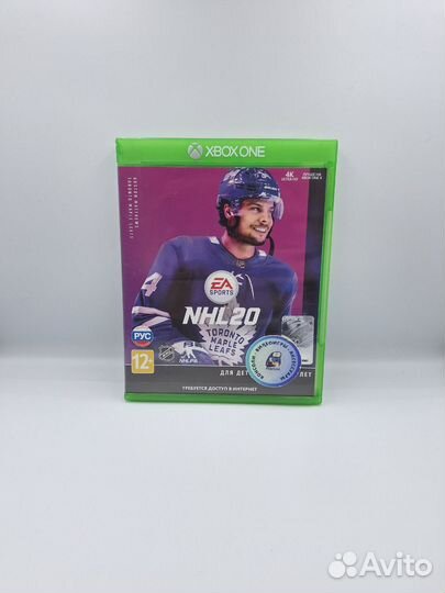 NHL 20 xbox one (б/у, рус.суб.)