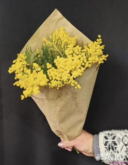 Букеты из мимозы (Арт.26776)