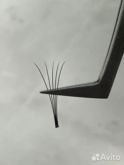 Пинцет для наращивания ресниц ручной заточки