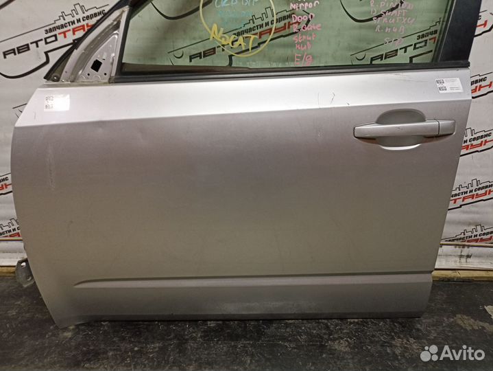 Дверь subaru forester SH5 SH9 SHJ 60009SC0309P передняя левая серебро, C3S KE445