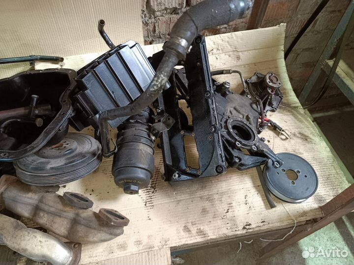 Двигатель 3.0 tdi casa volkswagen touareg разобран