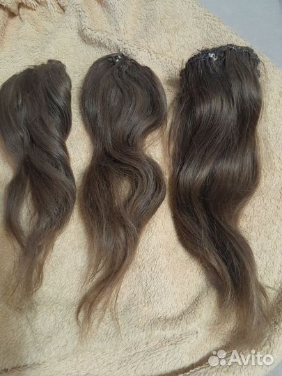 Волосы натуральные