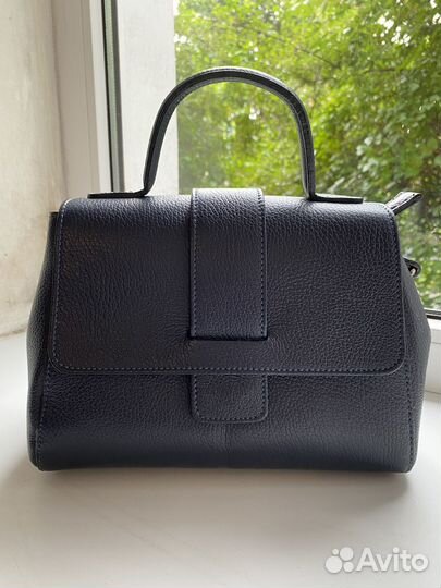 Сумка женская натуральная кожа италия