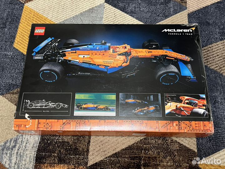 Lego Technic 42141 Гоночный автомобиль McLaren