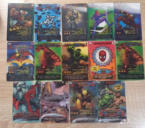 Карточки человек паук