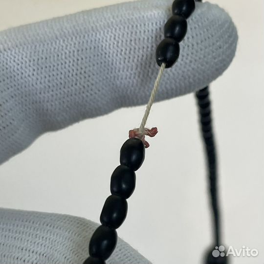 Винтажные бусы колье, сделано в Чехословакии