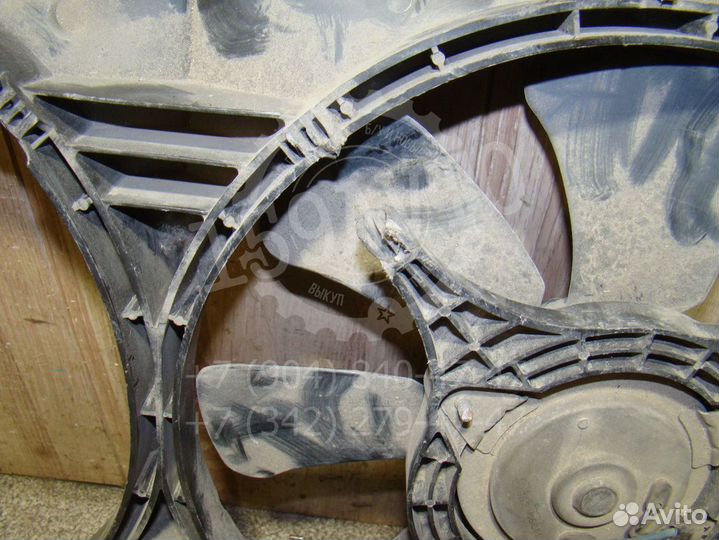 Вентилятор радиатора Mitsubishi Lancer 9 (CS)