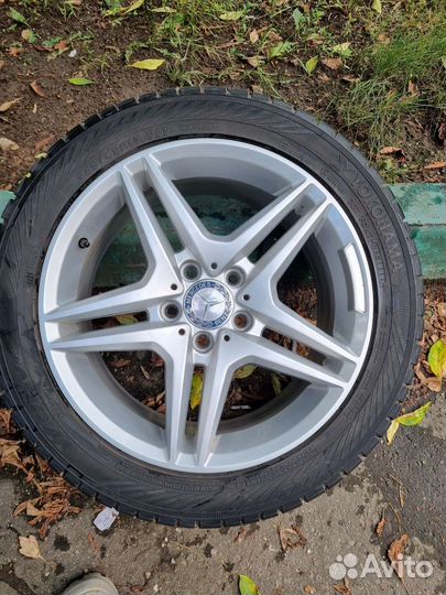 Диски с резиной Mercedes r17 amg