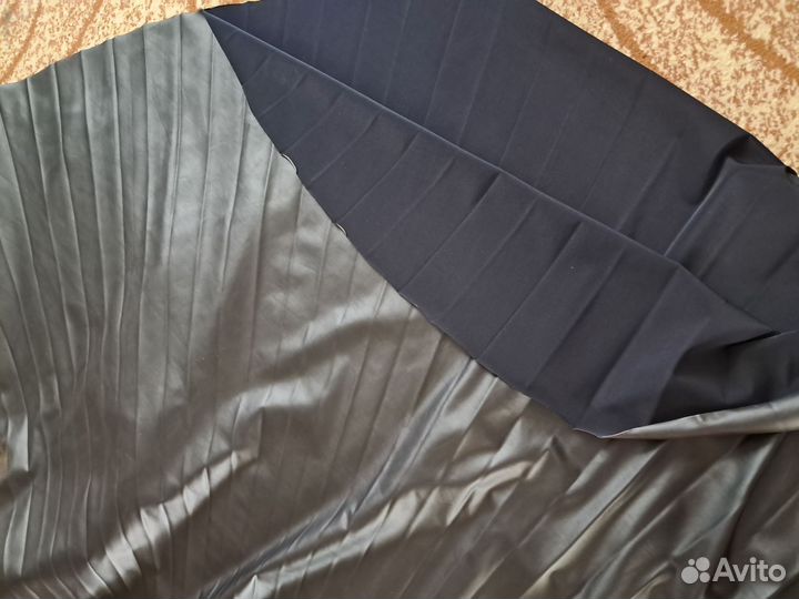 Юбка из экокожи