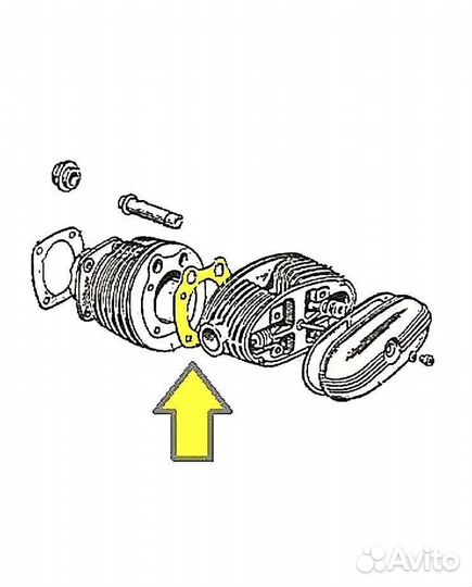 Прокладки под головку имз Урал