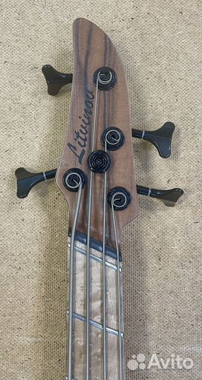 Мастеровая бас-гитара 4-струнная мультимензурная