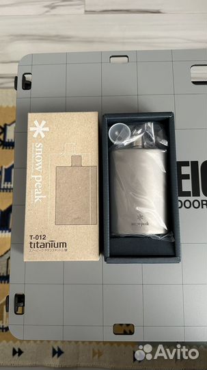 Фляга титановая Snow Peak Titanium Flask M 140 mL