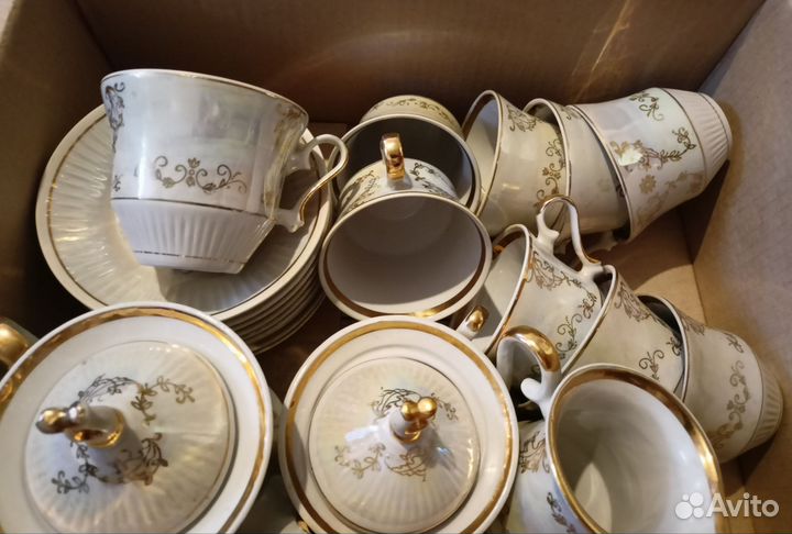 Чайный сервиз СССР фарфор